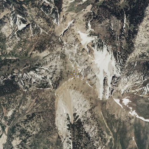 Aerial/Satellite Image of Deseret Peak, UT