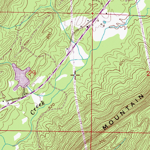 Topographic Map of Cahaba Valley Country Club, AL
