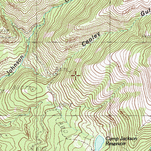 Topographic Map of Dream Mine, UT