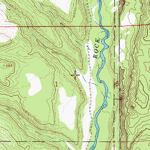 Topographic Map of Dry Mountain Hollow, UT