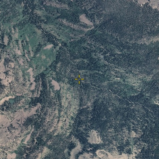 Aerial/Satellite Image of Erickson Creek, UT