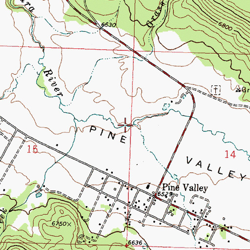 Topographic Map of Forsyth Creek, UT