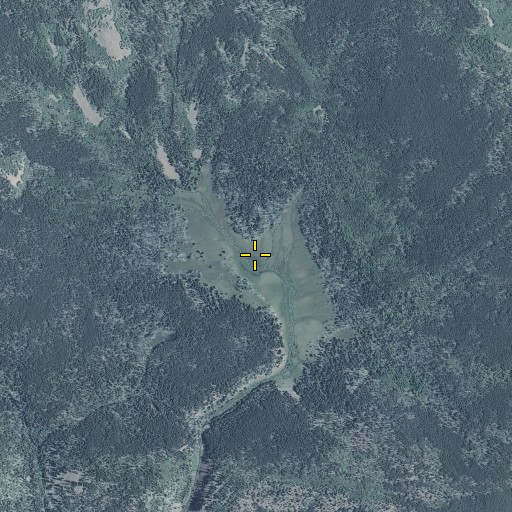 Aerial/Satellite Image of Frenches Peak, UT
