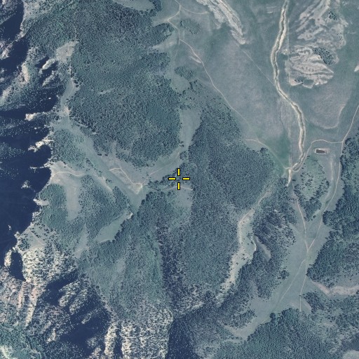 Aerial/Satellite Image of Grasshopper Flat, UT