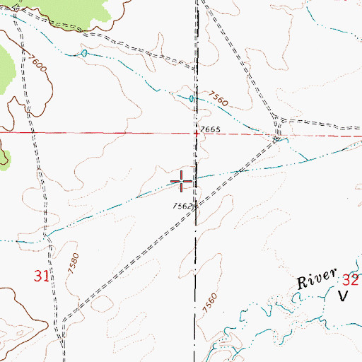 Topographic Map of Gussie Draw, UT