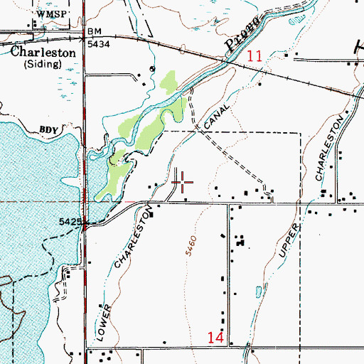 Topographic Map of Heber Valley, UT