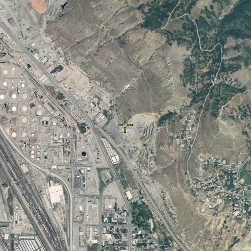 Aerial/Satellite Image of Hell Canyon, UT