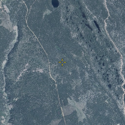 Aerial/Satellite Image of Hen Lee Bench, UT