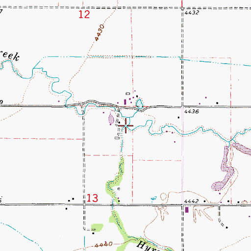 Topographic Map of Hyrum Slough, UT