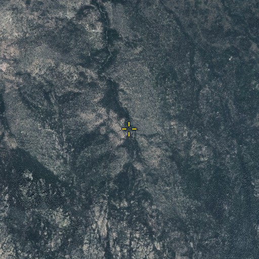 Aerial/Satellite Image of Indian Hollow Spring, UT