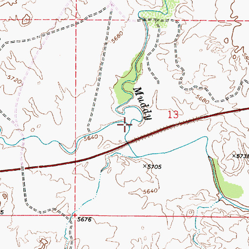 Topographic Map of Ivie Creek, UT