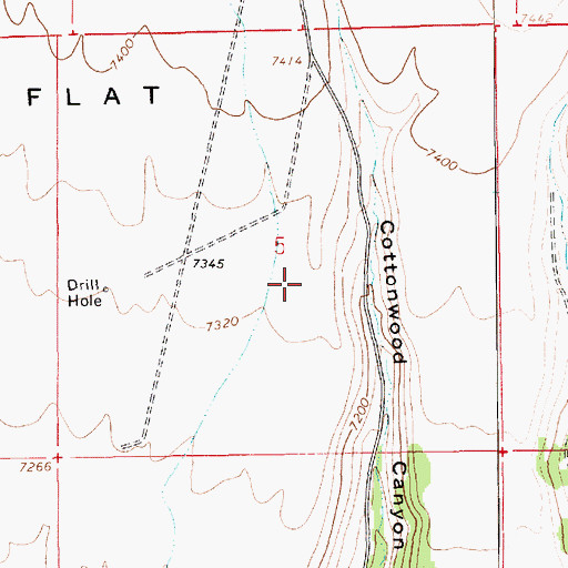 Topographic Map of John Starr Flat, UT