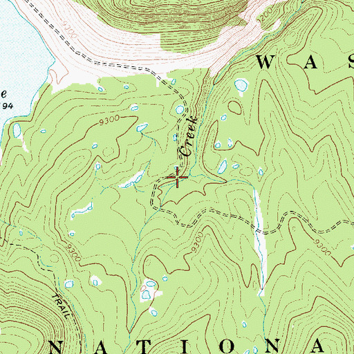 Topographic Map of Kabell Creek, UT
