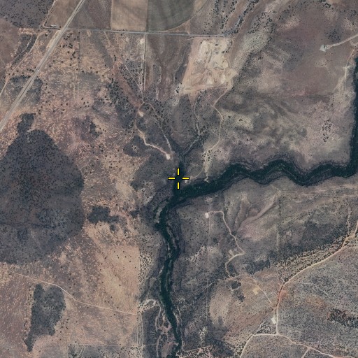 Aerial/Satellite Image of Kane Spring Draw, UT