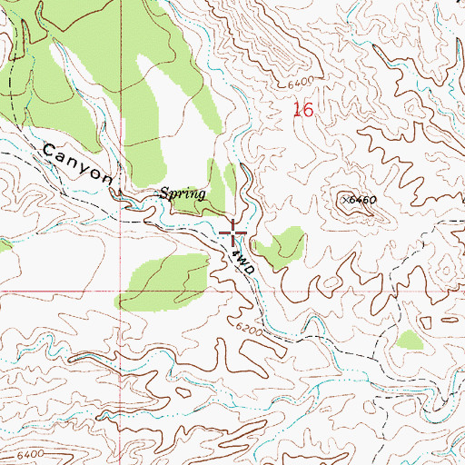 Topographic Map of Killpack Canyon, UT