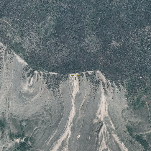 Aerial/Satellite Image of Limestone Mountain, UT