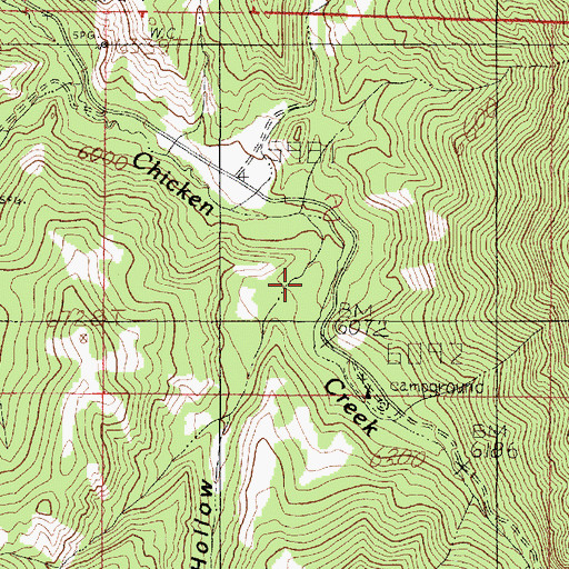Topographic Map of Maple Hollow, UT
