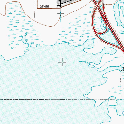 Topographic Map of Mill Race, UT