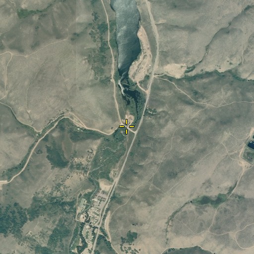 Aerial/Satellite Image of Monument Creek, UT