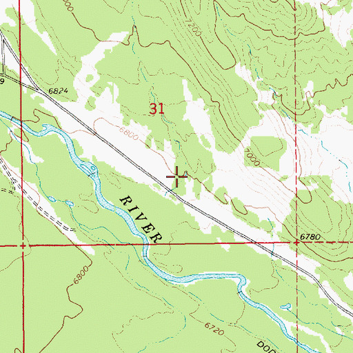 Topographic Map of Nephi Draw, UT