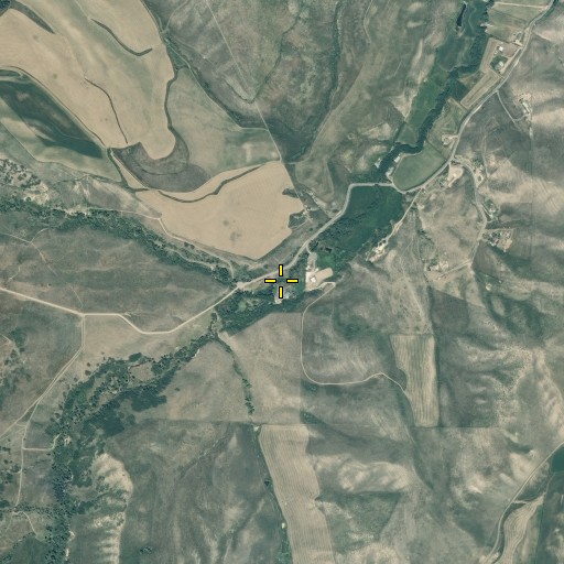 Aerial/Satellite Image of North Fork Deep Creek, UT