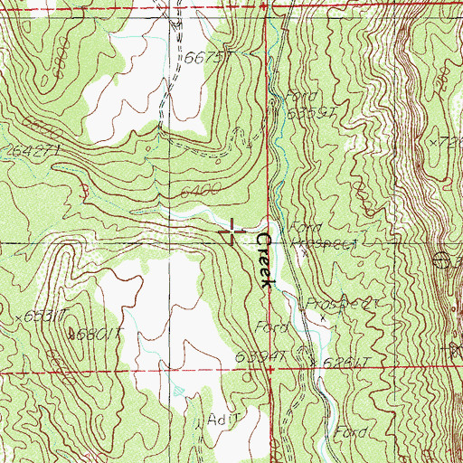 Topographic Map of Notch Canyon, UT