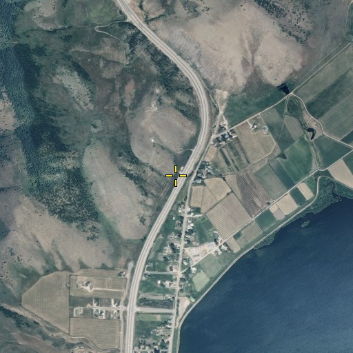 Aerial/Satellite Image of Olsens Spring, UT