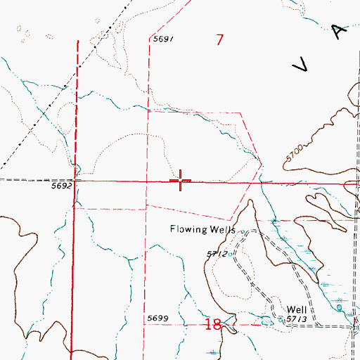 Topographic Map of Parowan Valley, UT