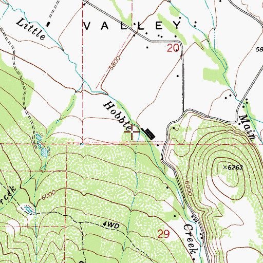 Topographic Map of Penrod Creek, UT