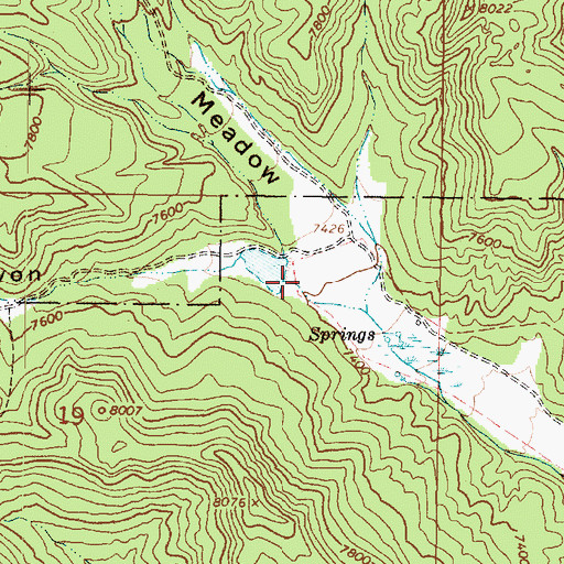 Topographic Map of Pipeline Canyon, UT