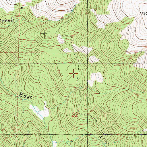 Topographic Map of Pipeline Trail, UT