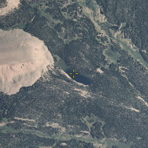 Aerial/Satellite Image of Point Lake, UT