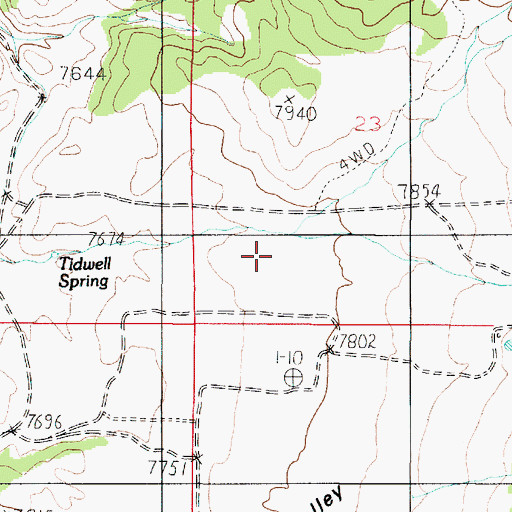 Topographic Map of Reese Creek, UT