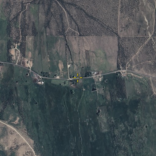Aerial/Satellite Image of Rosette, UT