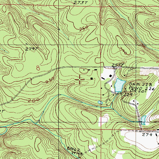 Topographic Map of Alabama Sheriffs Boys Ranch, AL