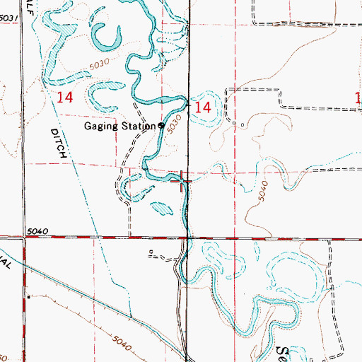 Topographic Map of San Pitch River, UT