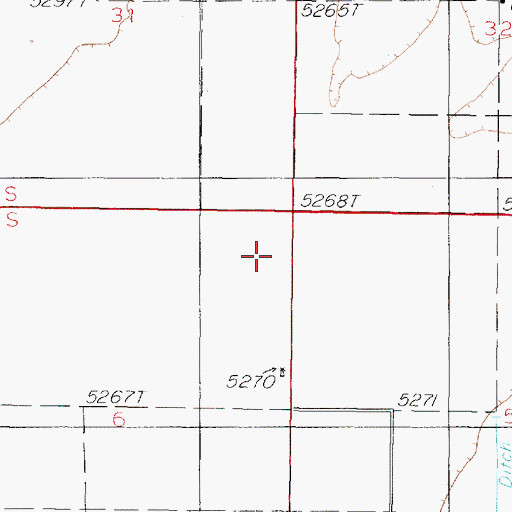 Topographic Map of Scipio Valley, UT