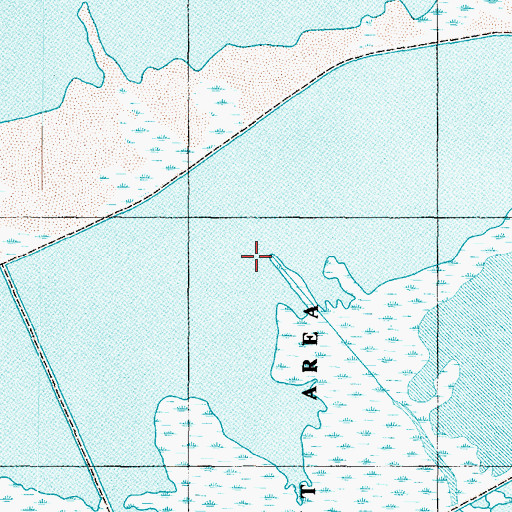 Topographic Map of Second Salt Creek, UT