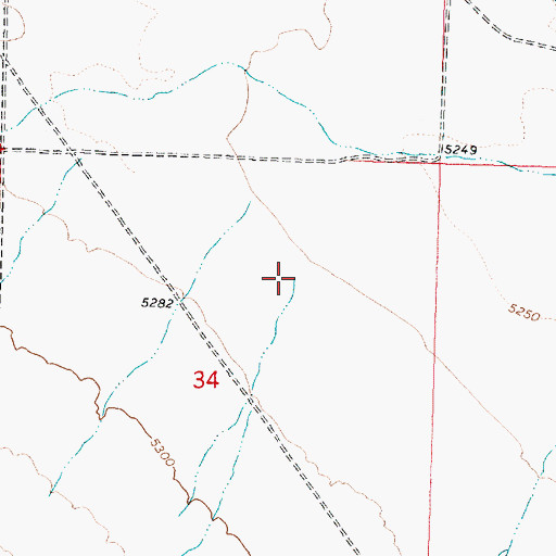 Topographic Map of Sevy Hollow, UT