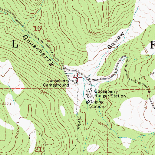 Topographic Map of Sheep Creek, UT