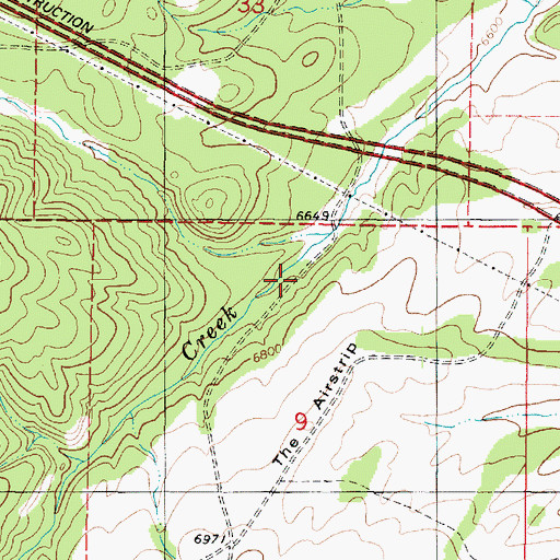 Topographic Map of Shingle Creek Ranger Station, UT