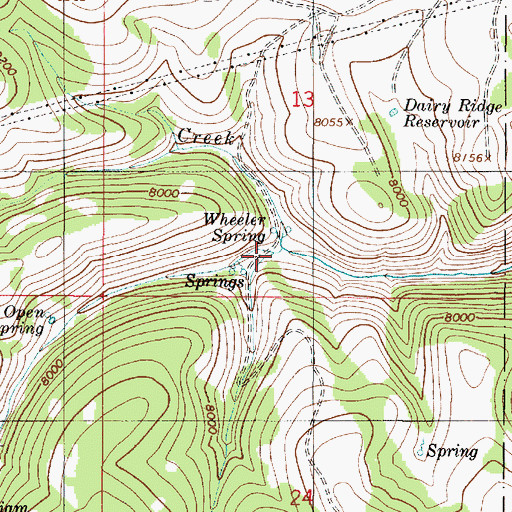 Topographic Map of Silvia Hollow, UT