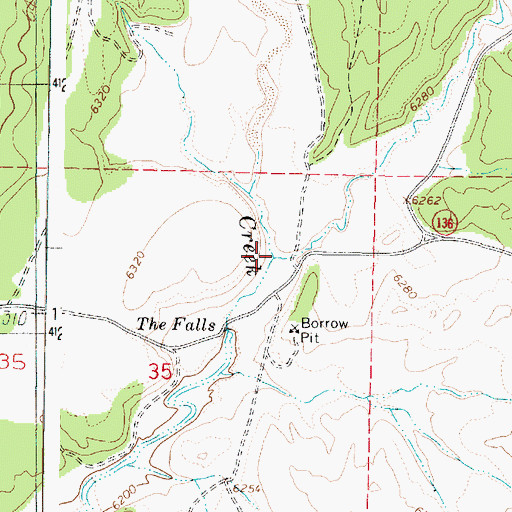Topographic Map of Sink Valley Wash, UT