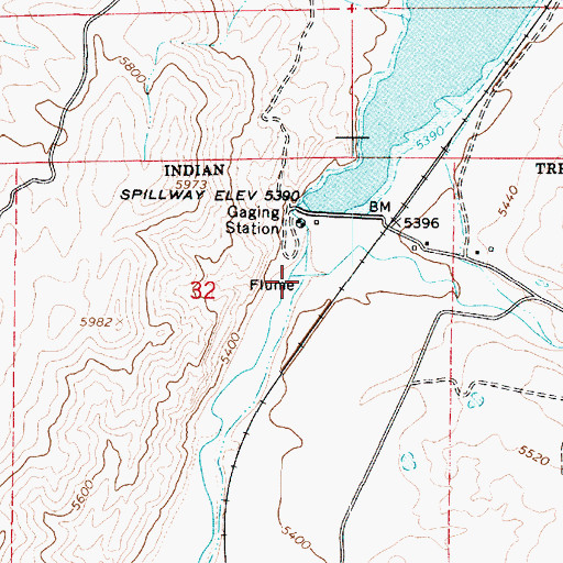 Topographic Map of Sixmile Creek, UT