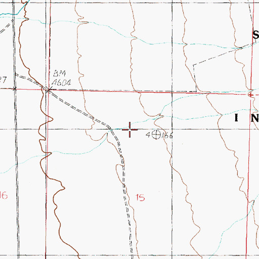 Topographic Map of Skull Valley Reservation, UT