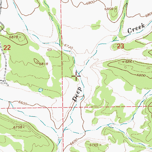 Topographic Map of Smelter Creek, UT