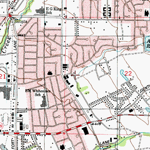 Topographic Map of Snow Creek, UT