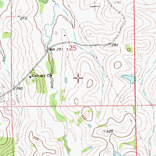 Topographic Map of Hardys Store (historical), AL
