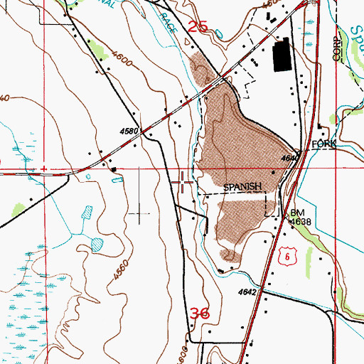 Topographic Map of South Field Canal, UT