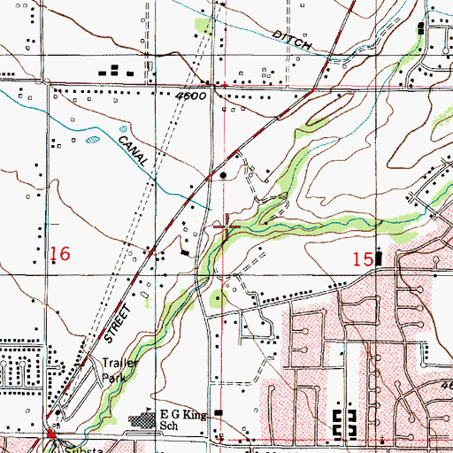 Topographic Map of South Fork Kays Creek, UT